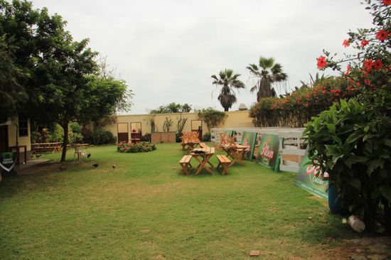 der Innenhof der Finca