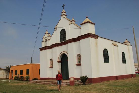 typisch südamerikanisch/spanische Kapelle....