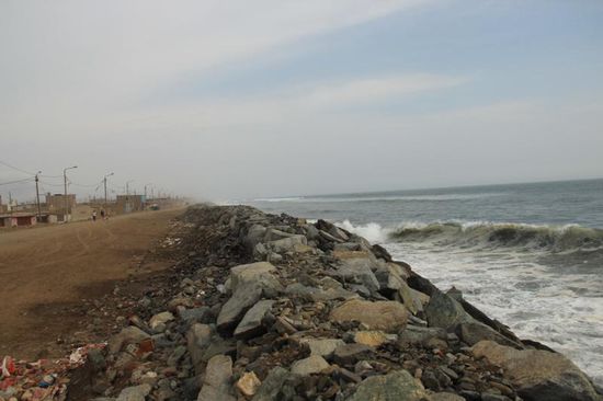 ...auch hier ist das Meer nicht schön...