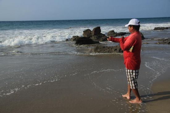 Ob er wohl etwas fängt?