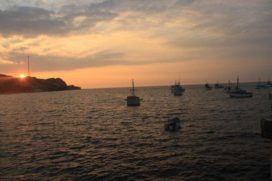 ...und noch eine Abendstimmung, die letzte in Peru