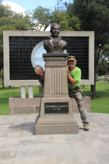 huhu...er war schon lange vor uns da...