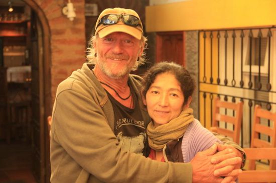 Sie hat uns mit leckerem Frühstück sehr verwöhnt