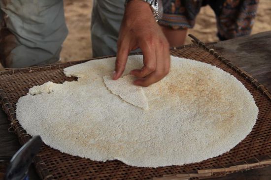 das Endprodukt, geschmacklos aber mit den richtigen Zutaten richtig lecker..