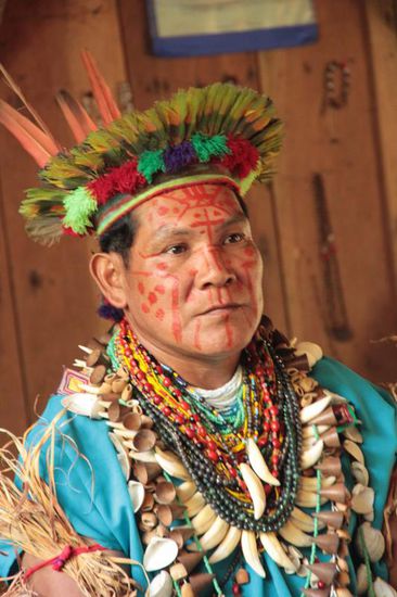 ein echter Schamane....