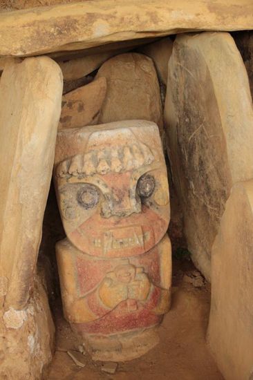 vermutlich ein Kindergrab....