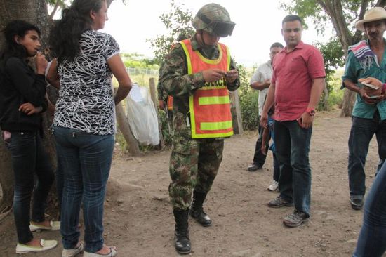 Passkontrolle, nicht die erste...
