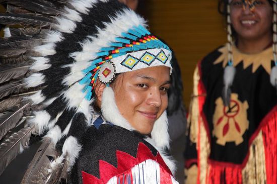 zufriedener Blick nach einem gelungenes Konzert...