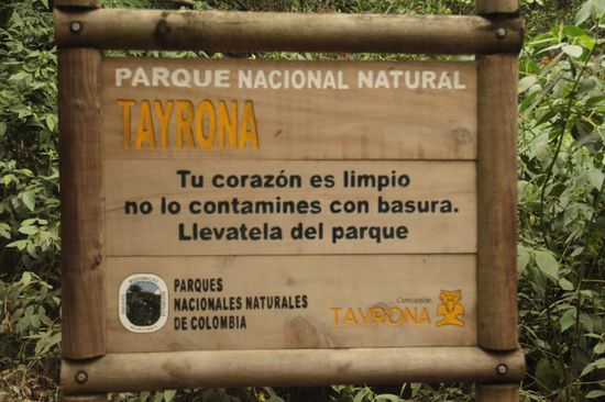 ...starten wir alle gemeinsam zum "Tayrona-Nationalpark"