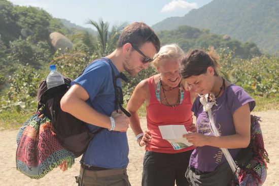 manchmal müssen wir doch in die Karte gucken ob wir noch auf dem richtigen Weg sind....
