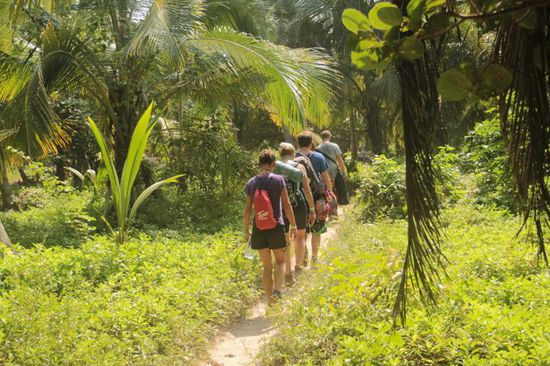 schade, schon geht es wieder zurück...