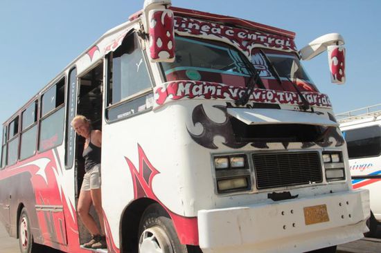 Busfahren.......diesmal wieder mit Panne mitten in der Nacht!