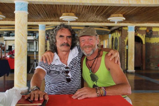 der gute Ruben hat uns dieses paradiesische Plätzchen verschafft, leider nur für eine Nacht...