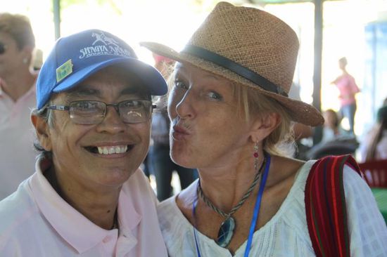 und einem Küss'chen an die Stallmeisterin