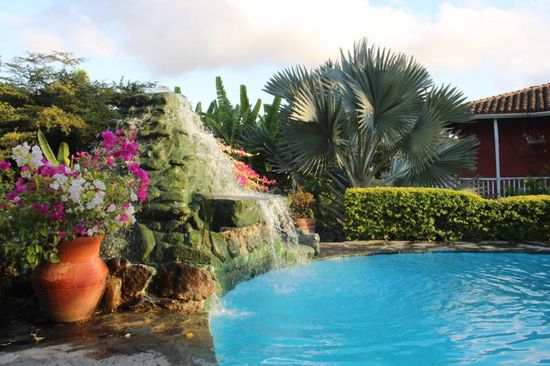 und ein nettes Ambiente, um all die lieben Macher zum Essen auszuführen...