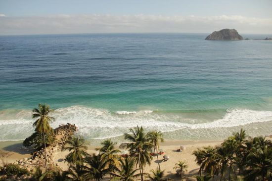 ...doch von oben wirkt das alles entspannter...