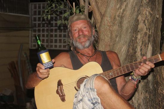 Vagabunden fühlen sich überall wohl.....