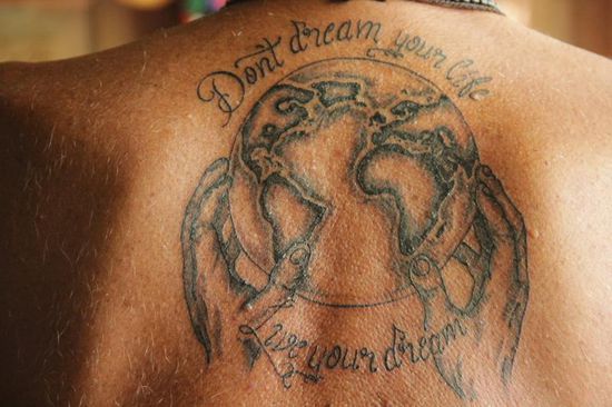 ...jawohl, Walters Traum ging in Erfüllung und wurde verewigt