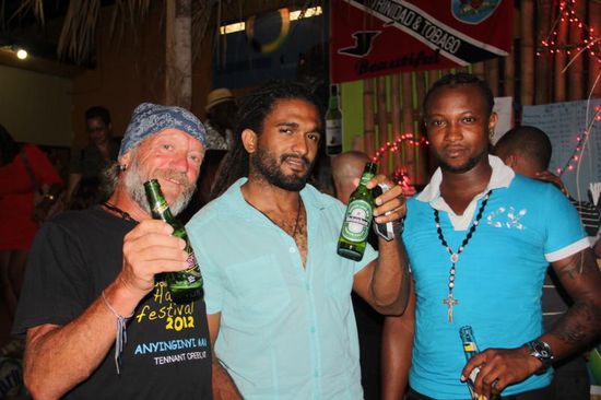 ...anschließend Party in Bucco