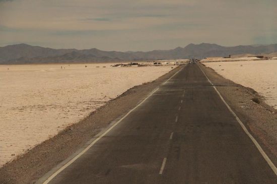 es ist weder Eis noch Schnee, sondern Salz.....