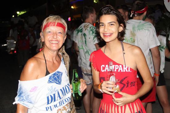 Hannah und ich cool gestylt...