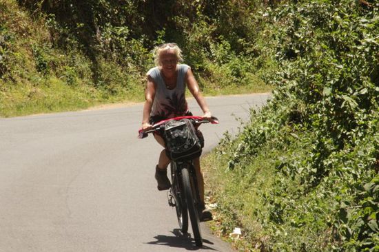 manchmal geht es auch bergab...