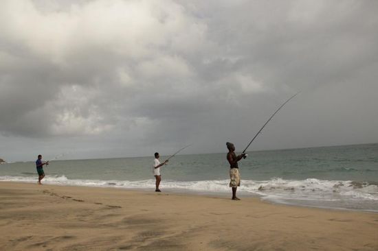 der Morgen danach, gemütlich wie jeder Tag auf Grenada...