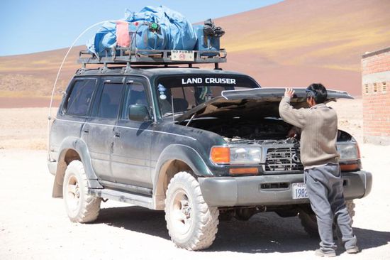 ...ein letzter Blick in den Motorraum