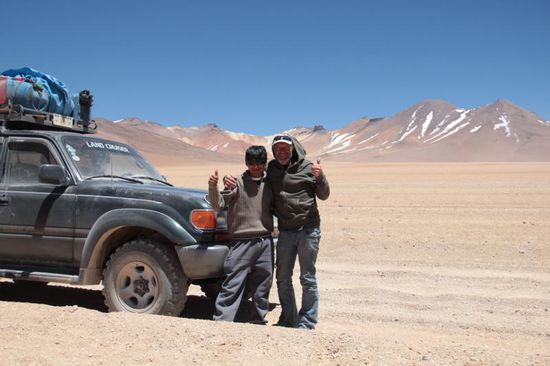 unser Gabriel ist einfach ein Spitzen- Wüstenführer...
