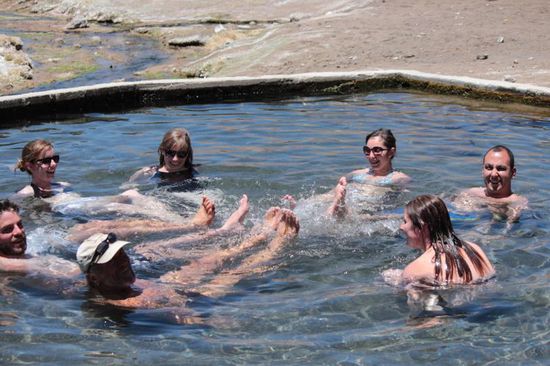 ein Bad in der Menge bei 36°C...