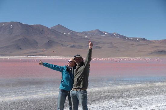 wir haben das Ziel des ersten, traumhaften Tages erreicht....