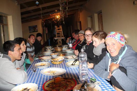 ...und das einfache aber köstliche Essen redlich verdient...