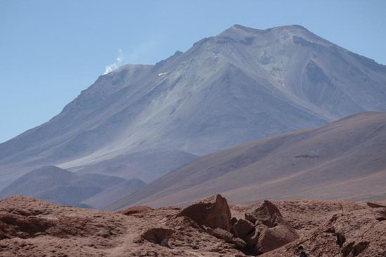 ...zum Vulkano"Olagúe", huuu...der brodelt noch...