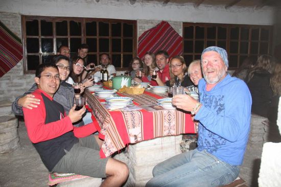 lustiger Abend im Salzhotel...