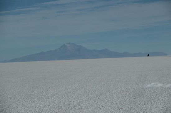 die Atmosphäre flimmert sogar der Kamera etwas vor....
