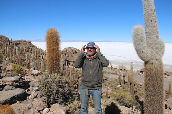 ohne Sonnenbrille ist der Kontrast kaum auszuhalten...