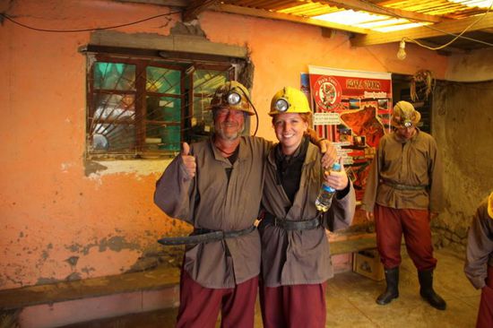 Robyn und ich sind uns gleich symphatisch.....