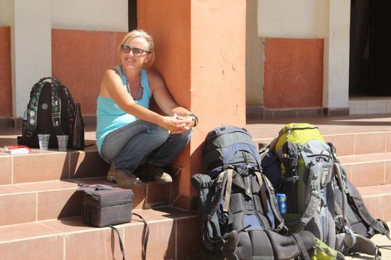 man oh man, irgendwie wird das Gepäck nicht weniger, aber hier ist es richtig nett und nicht so viele Touristen....