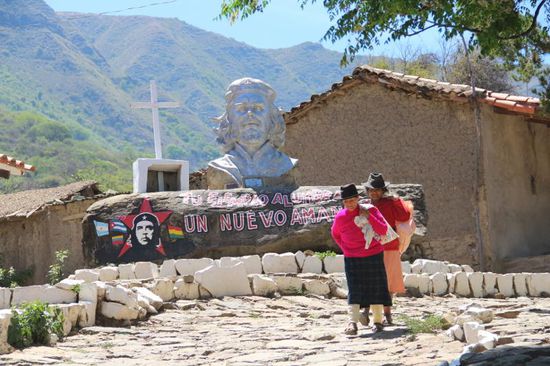 "Che" ist hier an jeder Ecke allgegenwärtig...