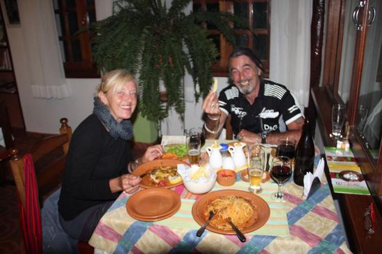 Abendessen mit unserem französischen Gourmet...