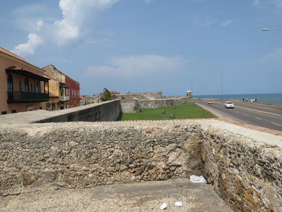 Befestigungsmauer um El Centro