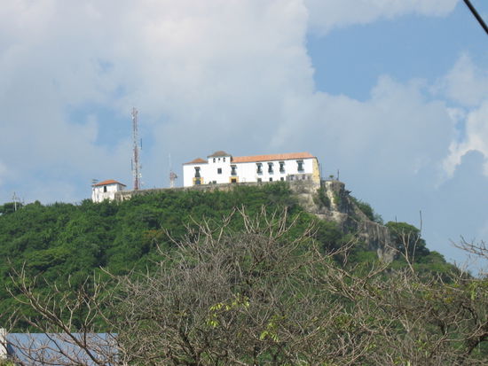 Cerro de la Popa (von meinem Balkon aus)