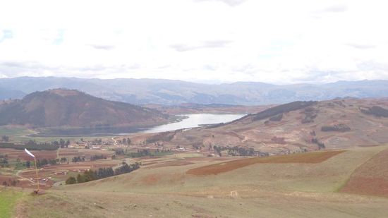 Aussicht vom Startplatz des Paragliding