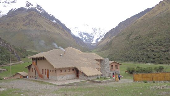 Nee... das war leider nicht unser Camp! Das ist nur für die, die mehr als 200 bis 250 USD für den Trek bezahlen 