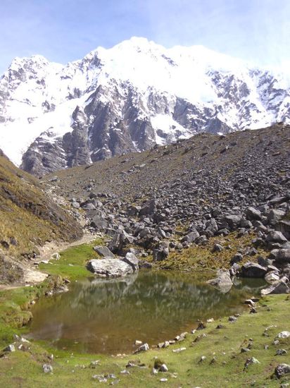 Bei der ersten kleine Rast...