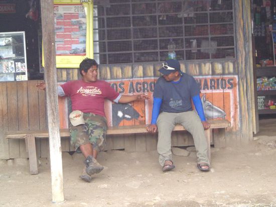 Unsere beiden Guides Bernie und Daniel