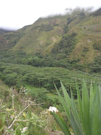 Der Brasilianer nach mir hatte nicht genug Schwung...