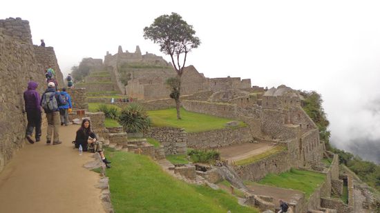 Das erste Bild am Morgen - noch ist nicht alles ersichtlich...