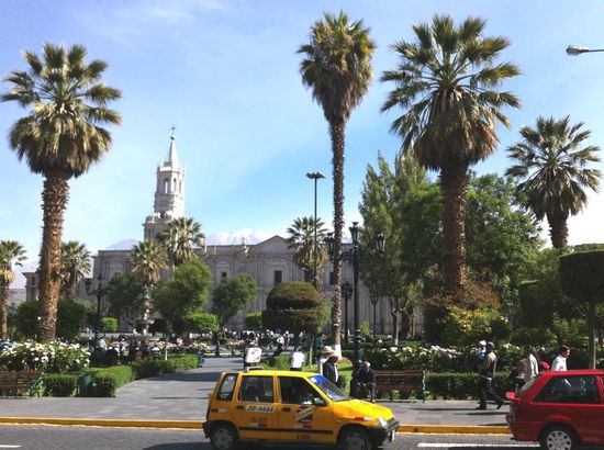 Plaza de Armas in Arequipa