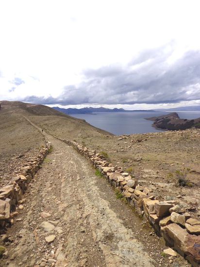 Am nächsten Tag - wiedermal zu Fuss unterwegs 